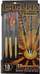 Стрелки за дарт Harrows Club Brass Soft Tip, 18 g, сет, портокалова и црна