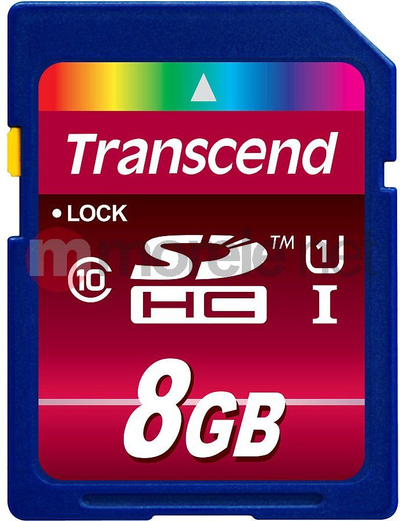 Kartë memorie Transcend Ultimate SDHC, 8GB, Class 10/ UHS-I