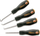 Set graverësh Beta Tools 1687/S4, 4 copë, me dorezë plastike