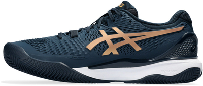 Atlete tenisi Asics Gel Resolution 9 Clay, mesh, për balte, blu