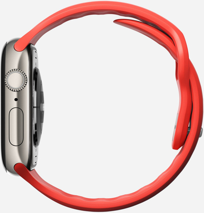Rrip ore Nomad Tempo Band 42mm, FKM fluoroelastomer, që s’e ha uji, rozë