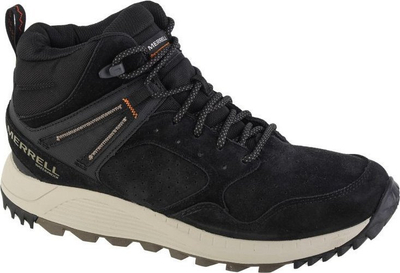 Планинарски чевли Merrell Wildwood Sb Mid Wp J067285, водоотпорни, за планински терени, црни