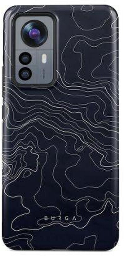 Mbulesë e pasme iLike Xiaomi 12 Pro, Line Art Tough Case, shumëngjyrëshe