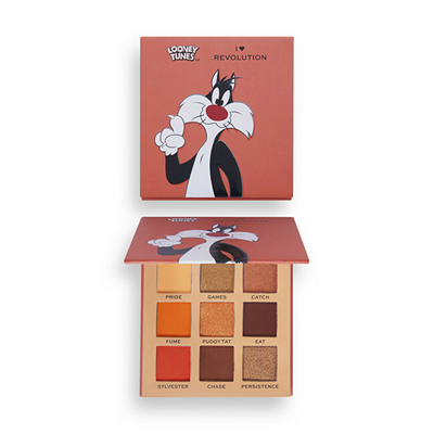 Paletë për sy I Heart Revolution Looney Tunes X Sylvester, 9 g