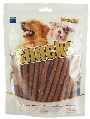 Грицки за кучиња Magnum Duck and Rice Sticks, грицки со месо и ориз, 250g