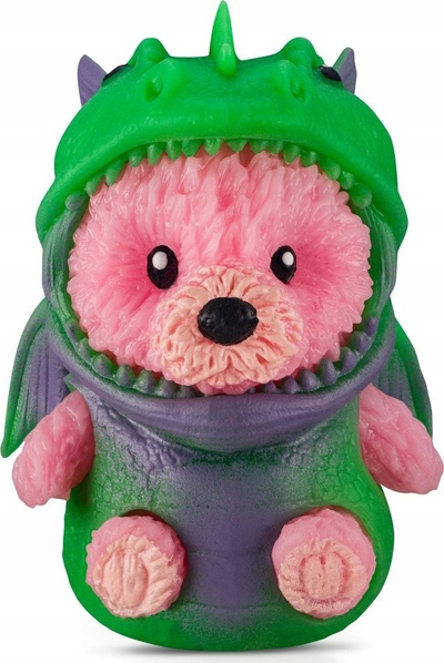 Set lodrash Fashion Bears Fairy Tale Bears, 2 arushë, 3 rroba princeshe dragua mjellmë