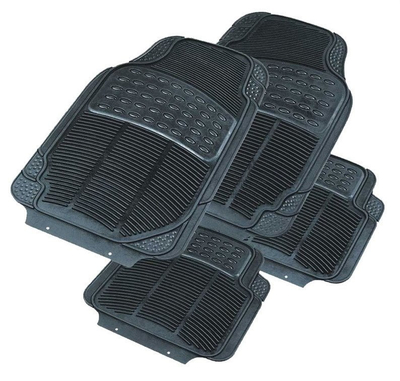 Tapeta gome për makinë Autoserio THM-2610/1, set me 2 copë, të zinj