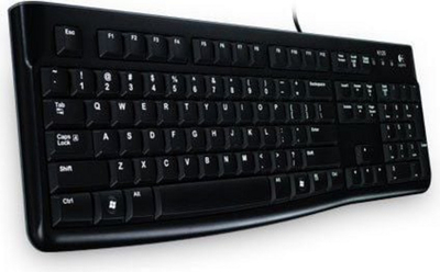 Tastierë Logitech K120, DE, e zezë