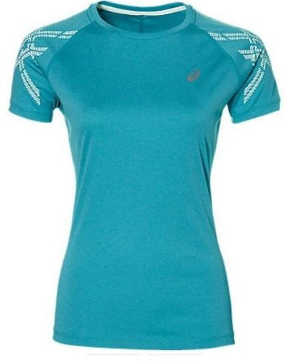 Bluzë Asics Arctic Aqua Heather, universale, e kaltër