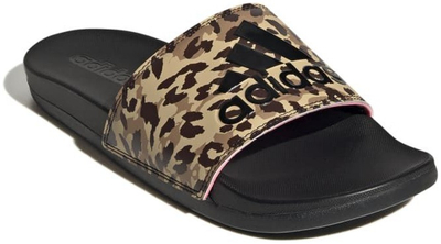 Pantofla Adidas Adilette Comfort, slip on, shtresë e butë, me motive animal