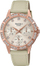 Orë dore për femra Casio Sheen, bezhë