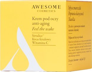 Krem sysh Awesome Cosmetics Feel the Wake, kundër rrudhave, 15ml