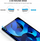 Mbrojtës ekrani Gepard Tempered Glass për Samsung Galaxy A30, Edge Full Glue, me kornizë të zezë
