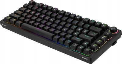 Tastierë mekanike pa tela Savio Phenix S, Gateron Yellow Pro, 82 taste, ABS, me ndriçim