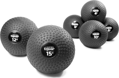 Top slam Tiguar TI-SL0006, medicine ball, antirrëshqitës, i zi