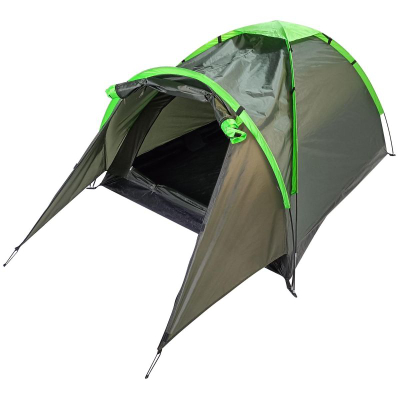 Çadër kampimi Enero Camp Trip, për 2 veta, 275x150x105 cm, jeshile e errët