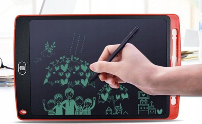 Tablet grafike LCD për kalamajt, 8.5", me laps special, me shumë ngjyra