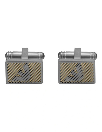 Kapëse për këmishë Emporio Armani EGS3241060, çelik inox, dyngjyrëshe