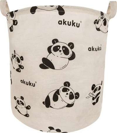 Shportë lodrash Akuku Panda, paloset, bardh e zi