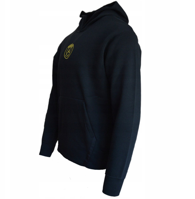Hanorak Nike PSG Jordan FN5326 010, për meshkuj, pambuk, i zi