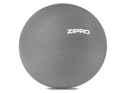 Фитнес топка Zipro, 55 cm, сива боја