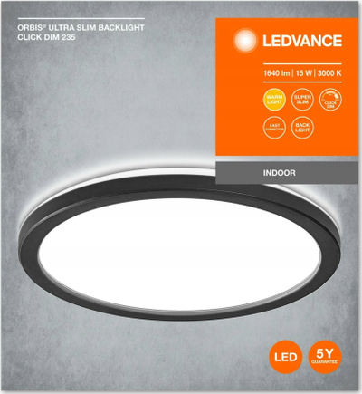 Plafon LED Ledvance Orbis Ultra Slim, 23.5 cm, i zi
