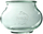 Set kavanozash dekorative Weck, 1L, me kapak, 4 copë, qelq i tejdukshëm