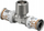 Pjesë T Uponor S-Press Plus 16-1/2"-16, filetë jashtme, metalike