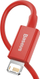Kabllo USB Baseus Superior USB A në Lightning, 1 m, e kuqe