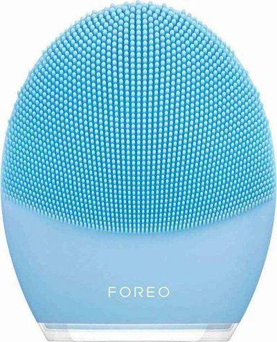 Furçë pastruese fytyre Foreo LUNA 3, sonike, për lëkurë të përzier, blu
