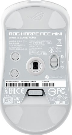 Mi gaming ASUS ROG Harpe Ace Mini, pa tela RF Bluetooth USB-C, optik 42000 DPI, i zi