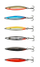 Karrem metalik Sea Spoon Hansen Fight SD 18g, çelik inox, silver green glow