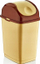 Kosh plehrash SLIM 10L, hapje anësore tilt, 240x195x365 mm, bezhë