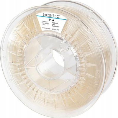 Filament 3D Gearlab PLA, 2.85mm, 1kg, transparent