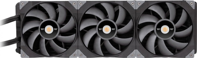 Ftohës uji për CPU Thermaltake Toughliquid Ultra 420, radiator 420 mm, ekran LCD 2.1", i zi