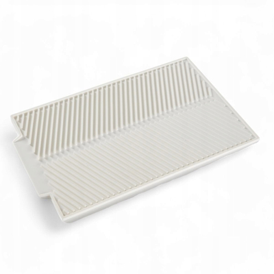 Tapet për tharje enësh FUNCTION, silikon, 39 x 25 cm, i bardhë