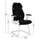 Karrige për konferencë zyre 66,5×63×108 cm (HM1102.02), zezë/ bardhë