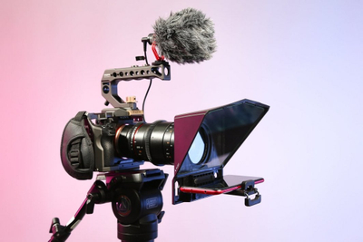 Teleprompter Newell Desview T2, i zi