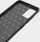 Mbrojtëse telefoni Lux Carbon për Samsung Galaxy M51, TPU fleksibël, strukturë karbon, e zezë