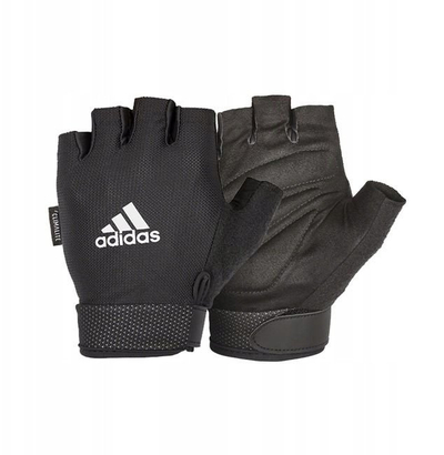Doreza palestre Adidas Essential me rregullim, Aeroready, për burra X-Large, të bardha