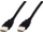 Kabllo USB Digitus AK-300101-018-S, USB A në USB A, 1.8 m, e zezë