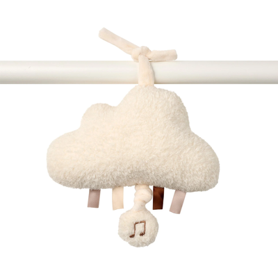Loder me muzik  Cloud- 15 cm - Teddy Ecru
