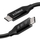 Kabllo USB4 EDIMAX, Thunderbolt 3 USB-C, 0.5m, 40 Gbps, i zi
