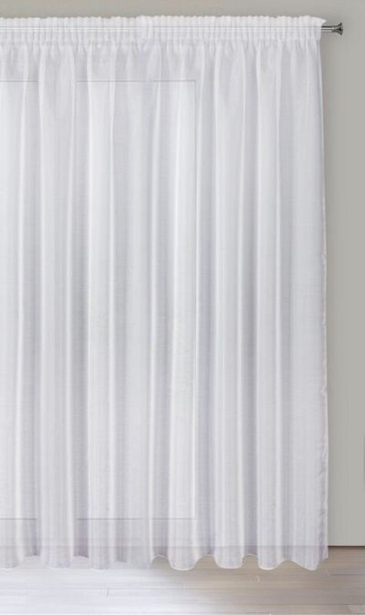 Perde gati Alia, 350 x 270 cm, poliester, e bardhë
