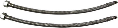 Zorrë fleksibile rubineti Oras 601481/2, 375mm, fijë majtas G3/8 M10x1, inox