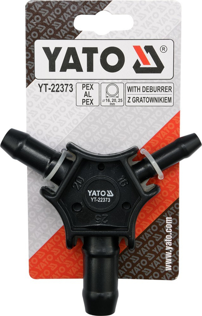Калибратор Yato (YT-22373), за PEX-AL-PEX, 16 x 20 x 25 мм