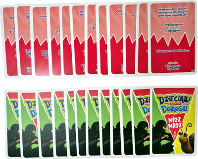 Lojë tavoline Mish Mash Kids vs Adults, për familje, mosha 8+, shumëngjyrëshe