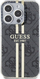 Kapak mbrojtës Guess IML 4G Gold Stripe për iPhone 15 Pro Max 6.7", i zi