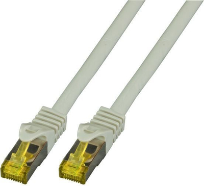 Kабел за мрежа EFB MK7001.0,5G, Cat.6A S/FTP, 0.5m, LSZH, сив