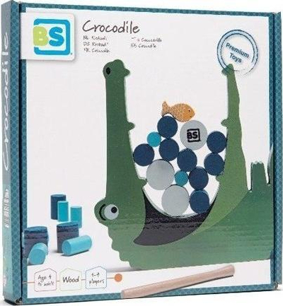Lodër interaktive BS Toys GA348 Crocodile, me flluska, jeshile